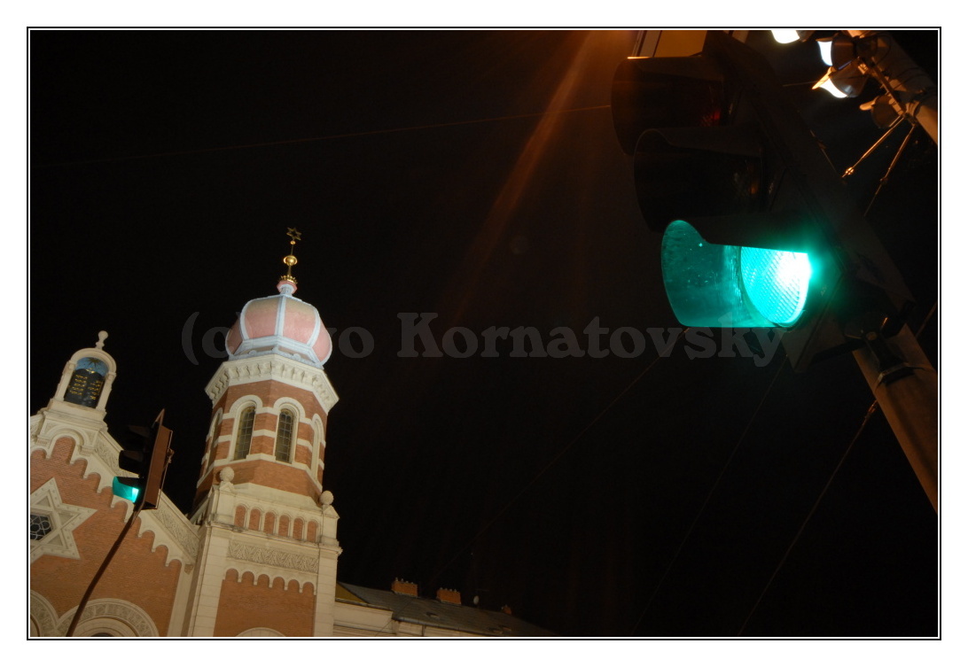 noční Plzeň